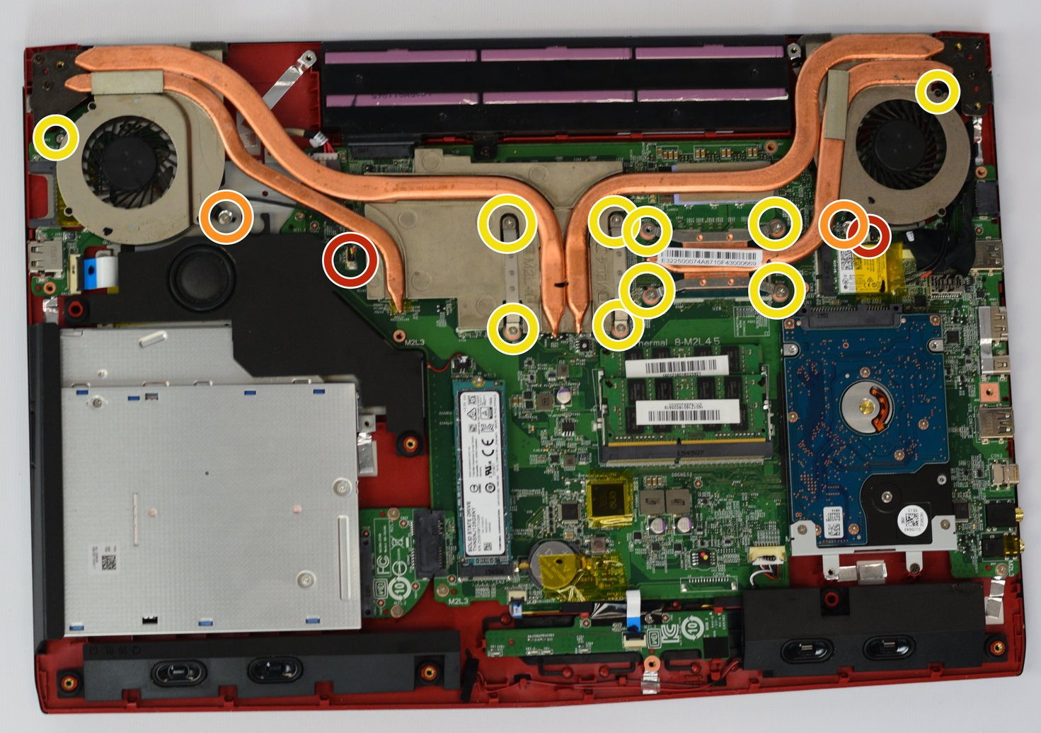 How to replace and fix MSI GE72 PE70 GT72S MS1791 LCD Cable 30PIN EDP LED K1N-3040026-H39 (MSI GE72 2QF Apache Pro)